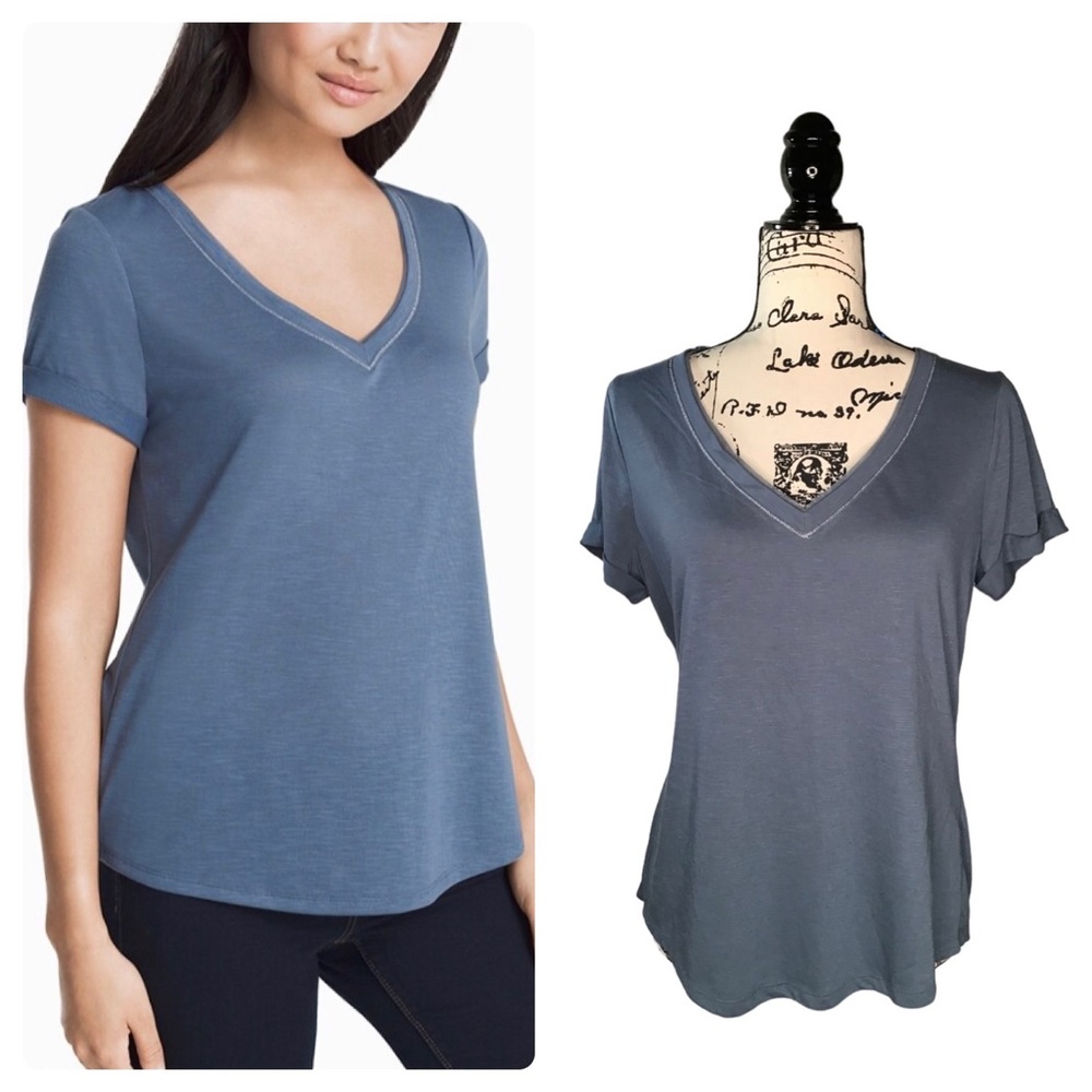 White House Black Market - Austin V-Neck Tee - Size Medium